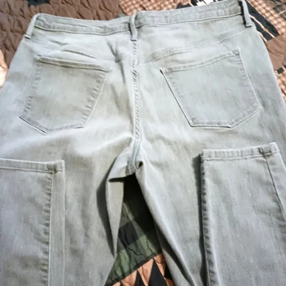 Mossimo Gray High Rise Jeggings Plus Size 16 - Picture 9 of 10